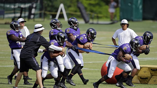 Attending Summer Camp with the Baltimore Ravens
